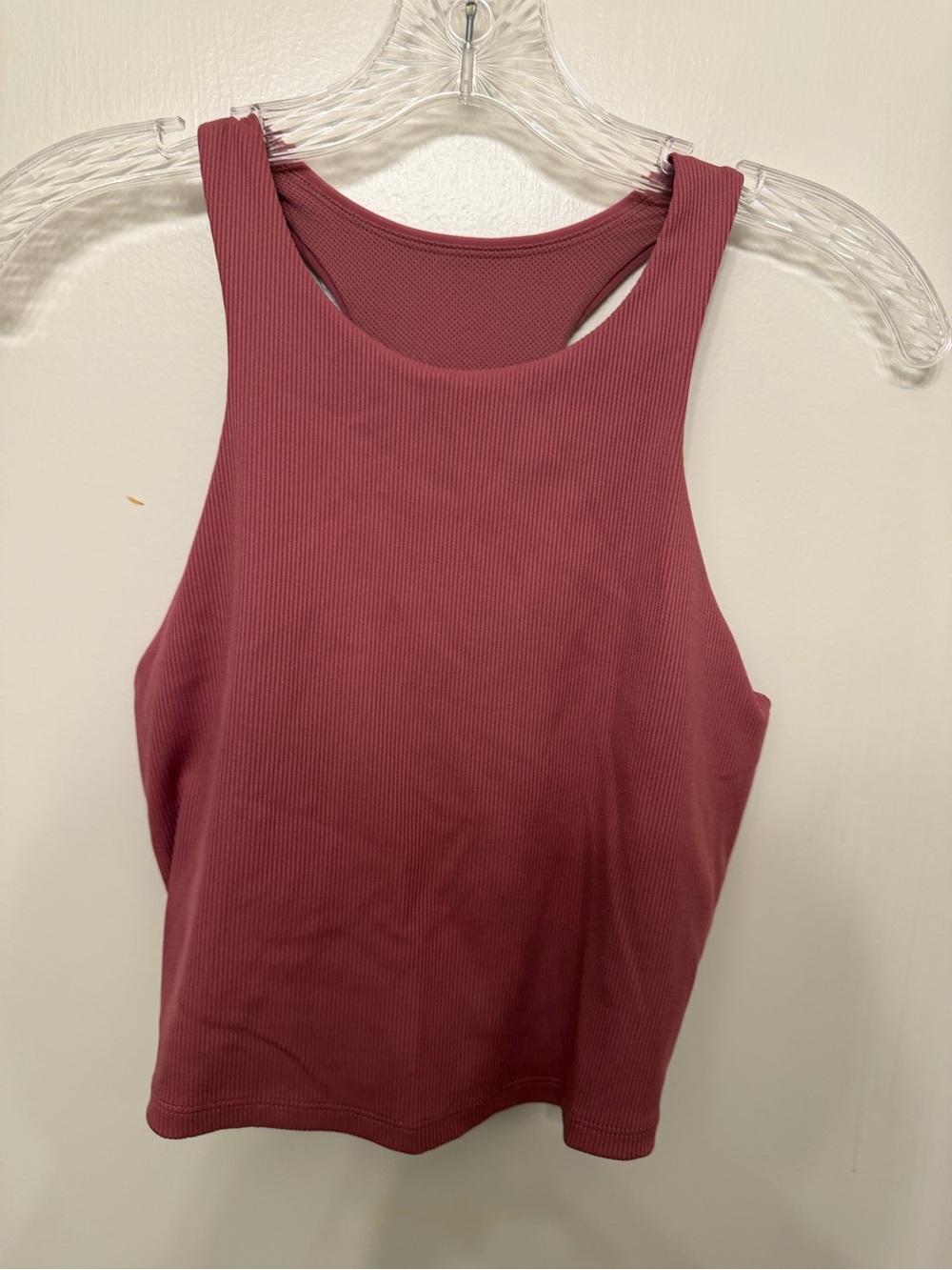 all in motion Ribbed workout Tank Top - Dusty Rose